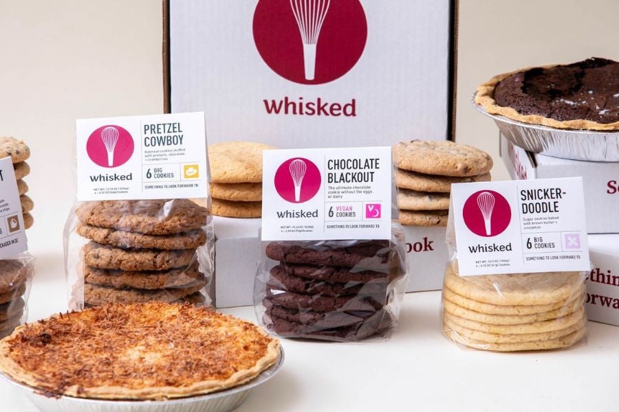 Whisked baked goods